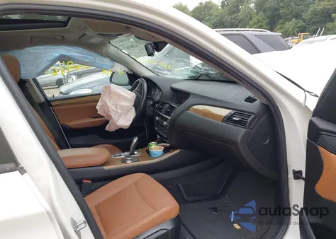 2017 BMW X3 xDrive28I from USA, damaged, VIN 5UXWX9C31H0T20258